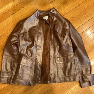 Leather 70s jacket